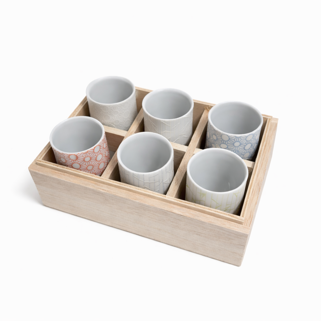Japanese Cup Gift Set 6-cups