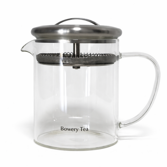 Bowery Tea Loose Leaf Glass Teapot