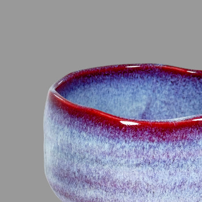 Crimson Dawn Matcha Bowl