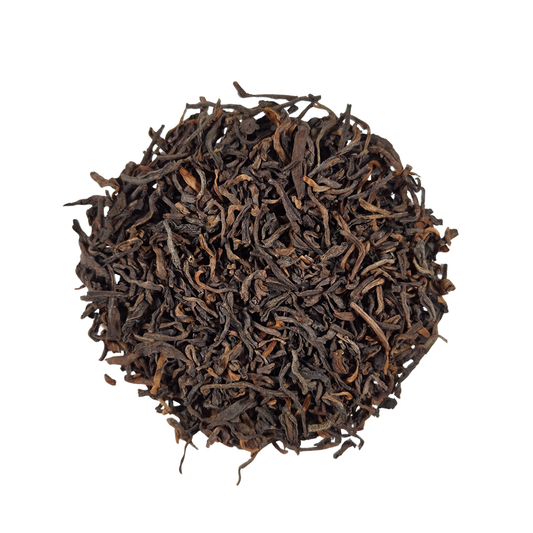 China Gong Ting 2010 shu pu’er loose leaf, ripe pu erh tea