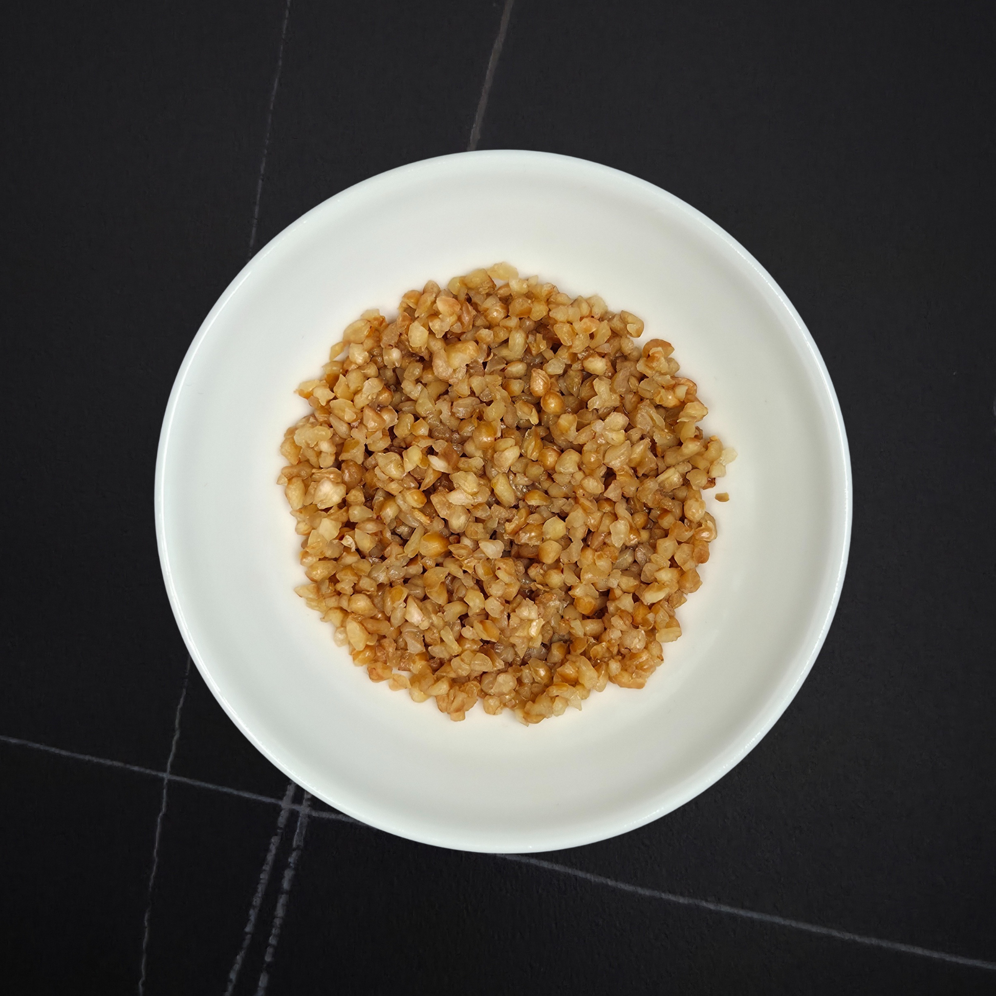 Japan Dattan Sobacha roasted buckwheat in bowl