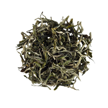 Loose Mao Feng Yunnan green tea leaves