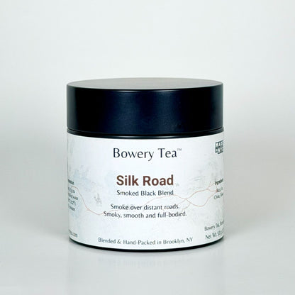 silk road bowery tea blend in a can